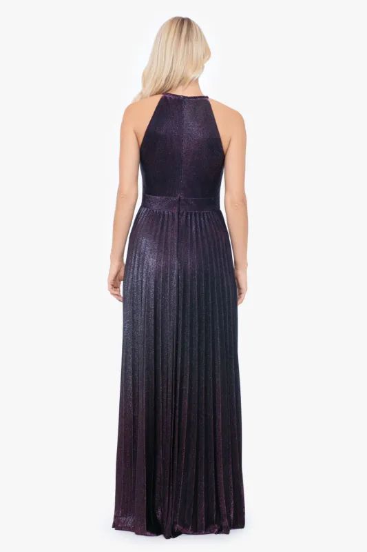 BETSY&ADAM VESTIDO AZUL M.BRILLANT.CLRS