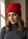 GORRO PERLAS ESTRELLA COLRS MUJER