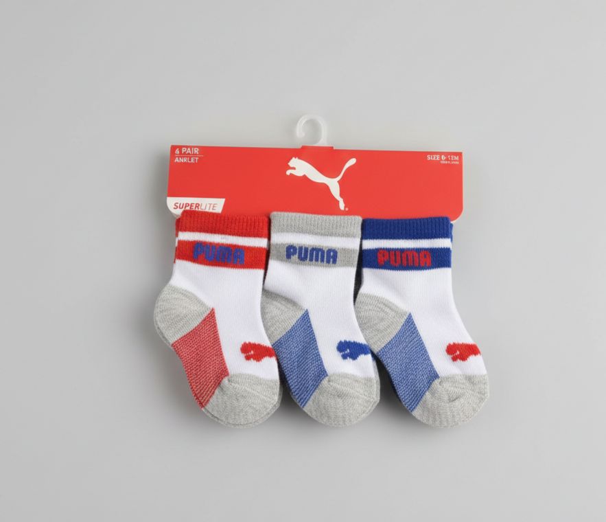 PUMA CALCETINES NIÑO 6pzs 888435775300