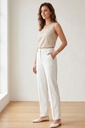 MICHEL PANTALON BLANCO MUJER 9656
