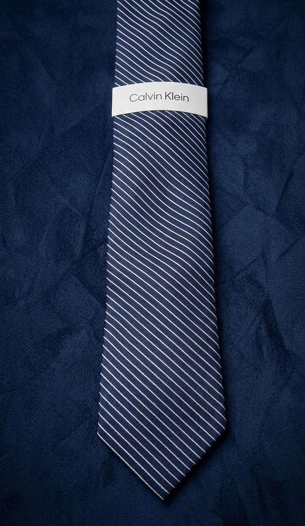 CALVIN KLEIN CORBATA AZUL