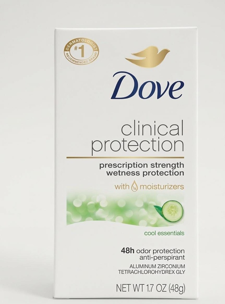 DOVE DESODORANTE CLINICAL PEPINO 48g
