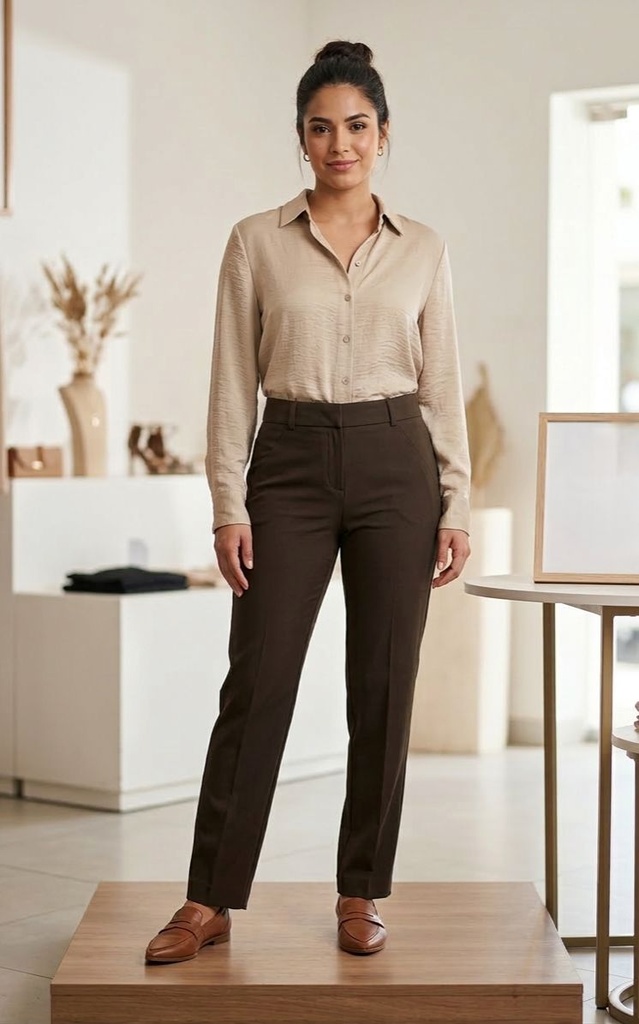 FOCUS 2000 PANTALON FORMAL CAFE 2699C