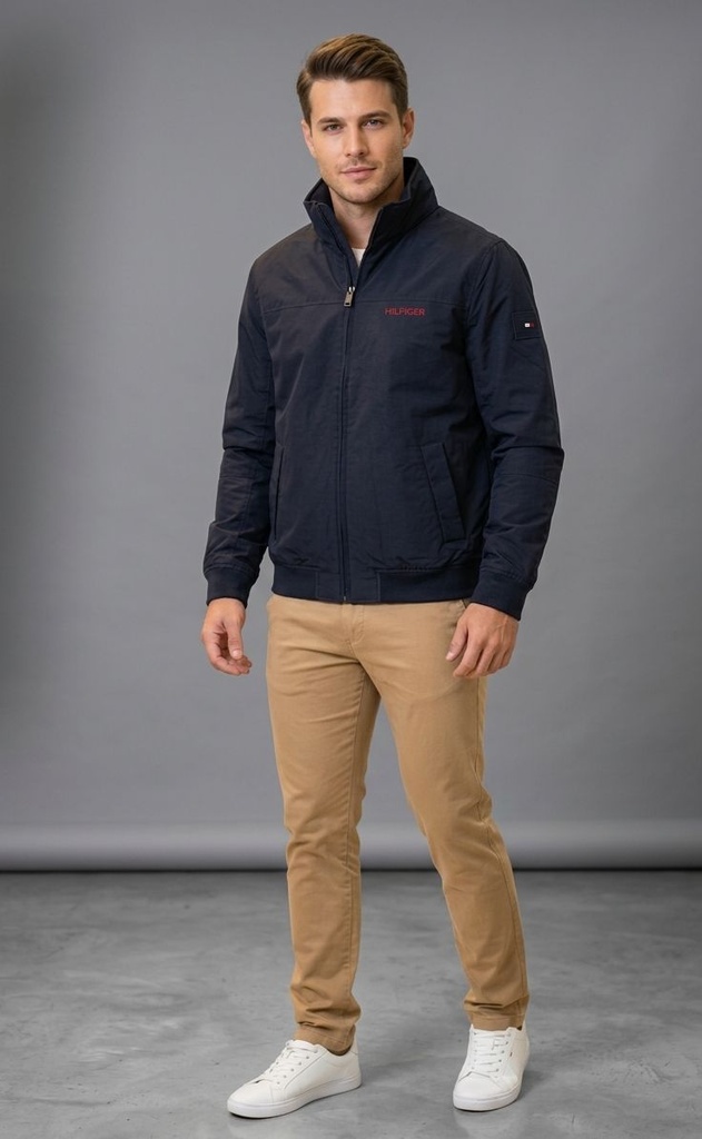 TOMMY CHUMPA AZUL MARINO