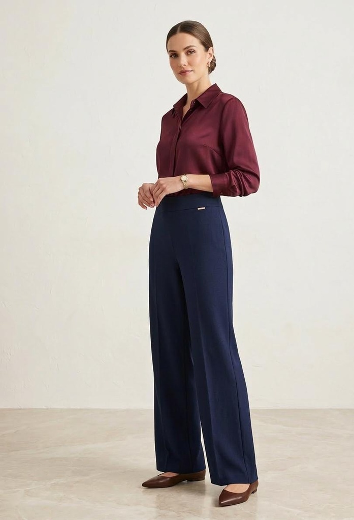 ANNE KLEIN PALAZO AZUL M.