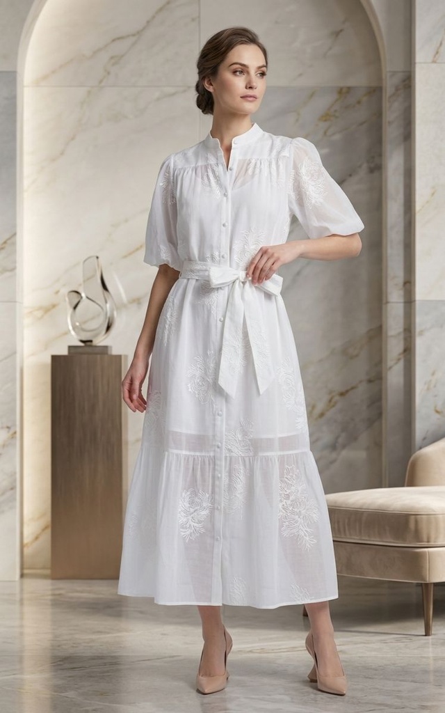 LA DIOSA VESTIDO+CENTRO BLANCO 8586