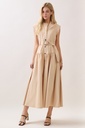 BIGHIT VESTIDO BEIGE HD2444