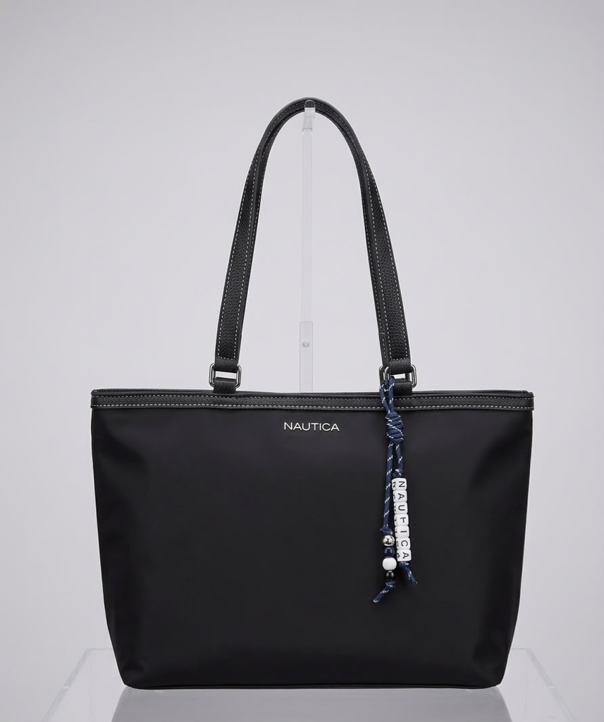 NAUTICA CARTERA NEGRO GRANDE