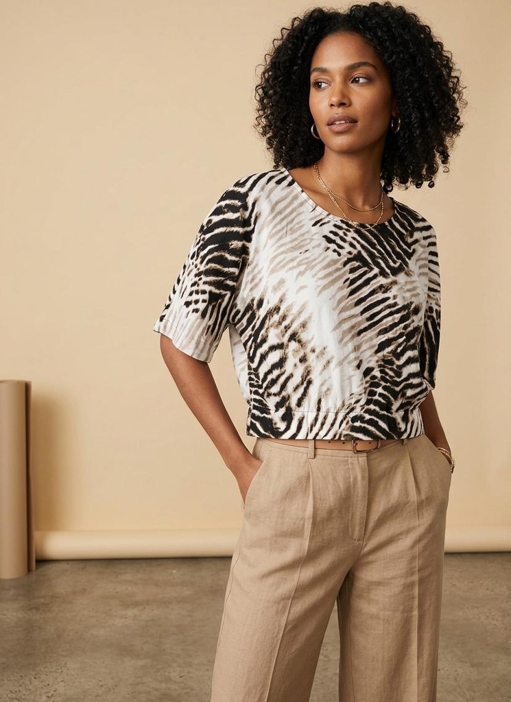 DKNY BLUSA TIGRIADA P3CAWFYG