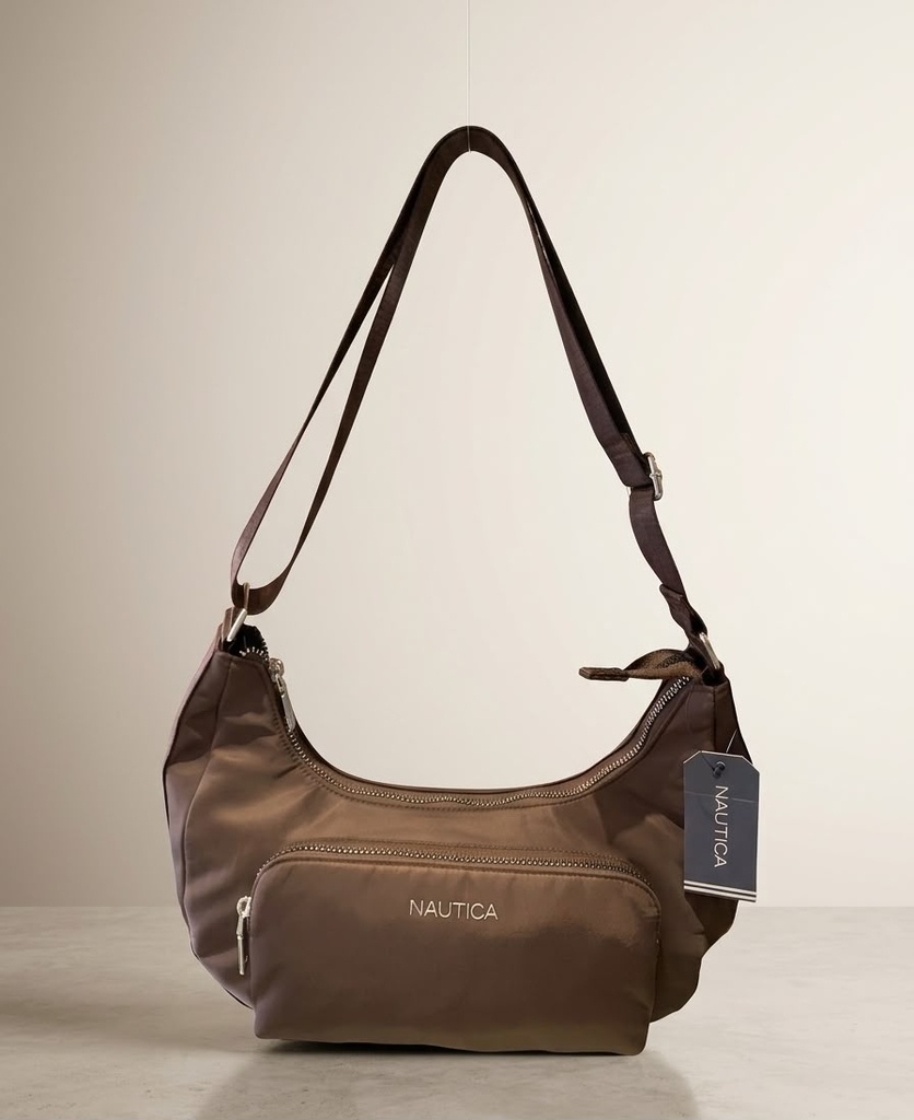 NAUTICA CARTERA CAFE PEQUE