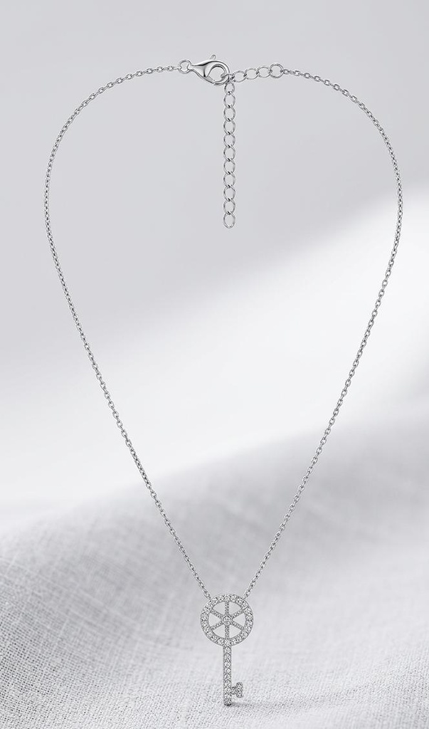 SILVER CADENA PLATA LLAVE