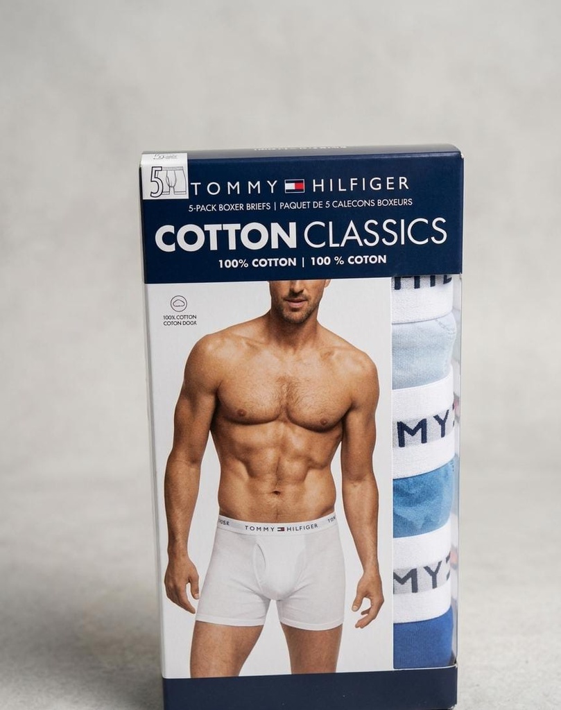 TOMMY SET BOXER 5PZS CLRS 194999421028