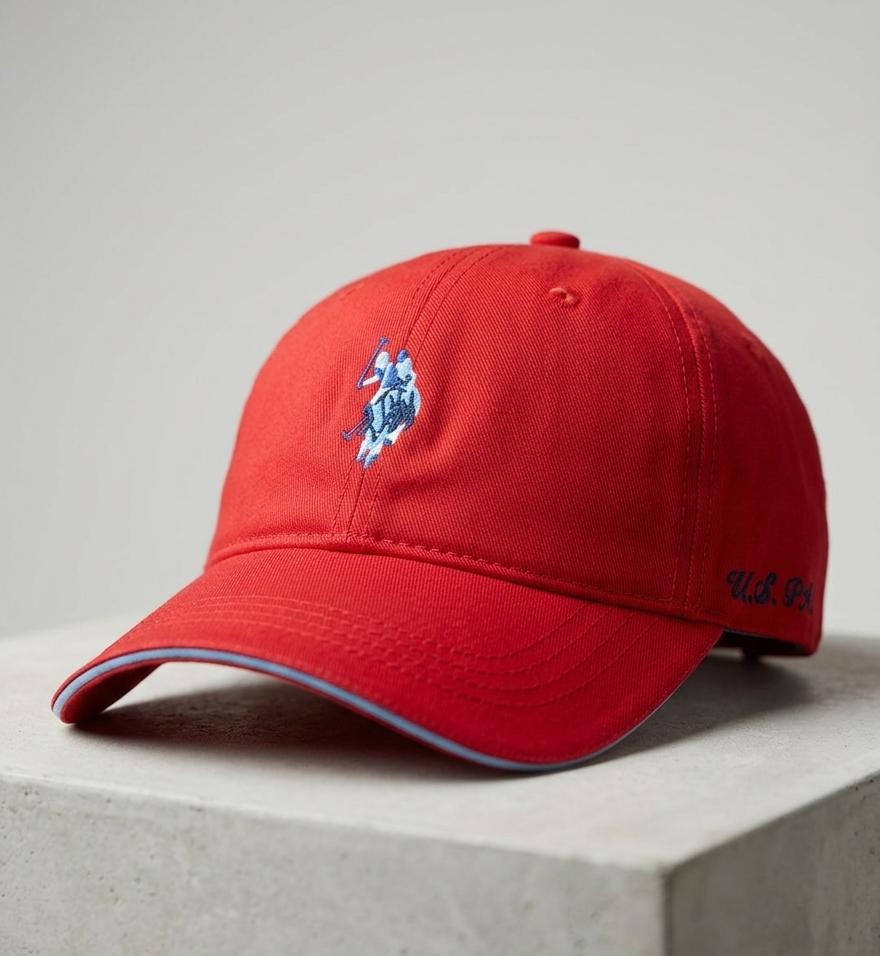 POLO GORRA ROJO UNISEX