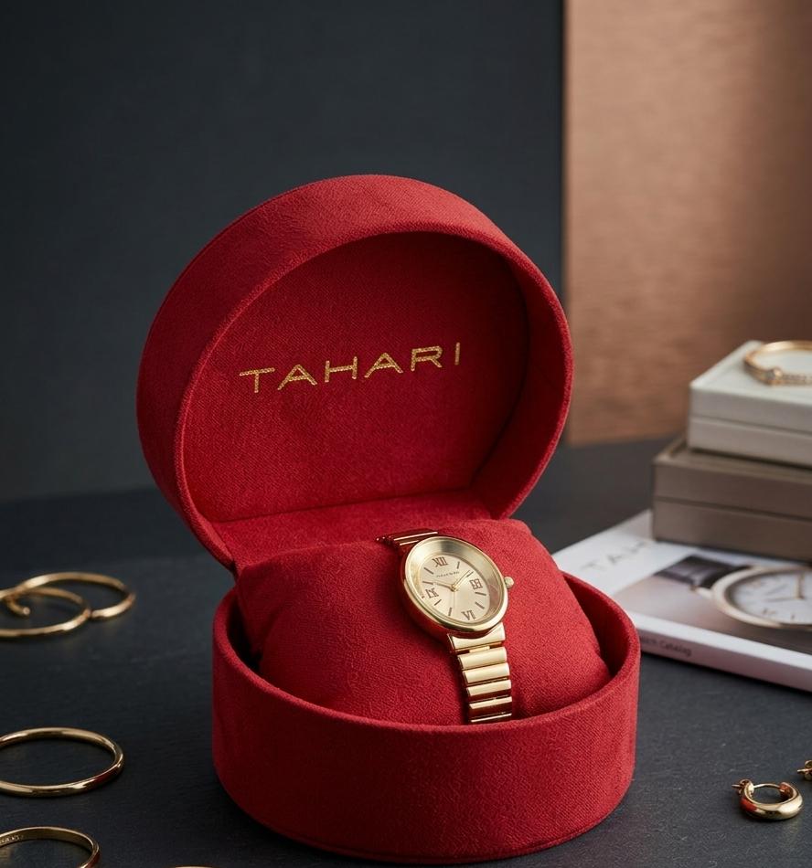 TAHARI RELOJ OVALADO DRD TAHARIO