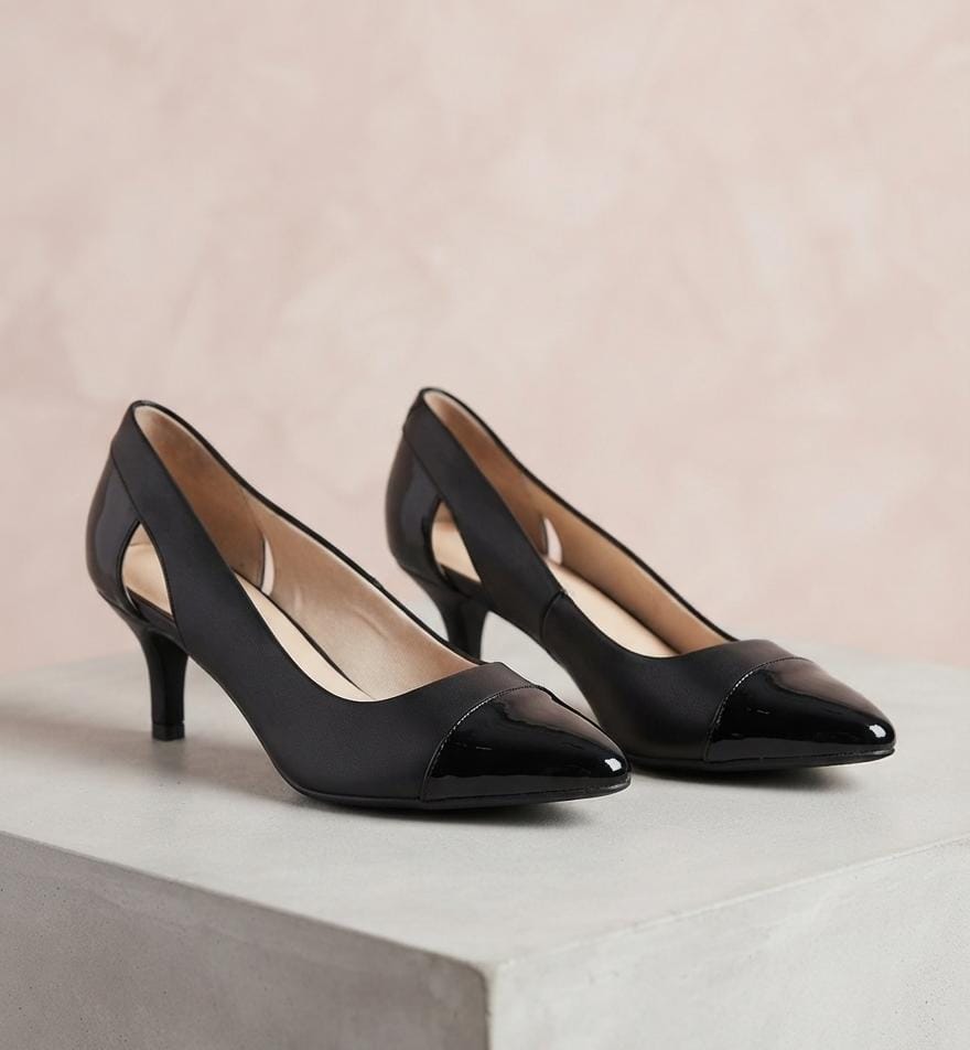 SIMPLY COMFLRT ZAPATILLAS NEGRO TACON MARIANA