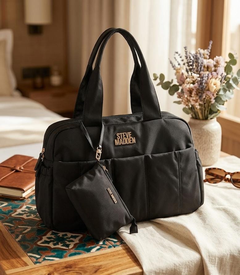STEVE MADDEN MALETIN NEGRO MEDIANO