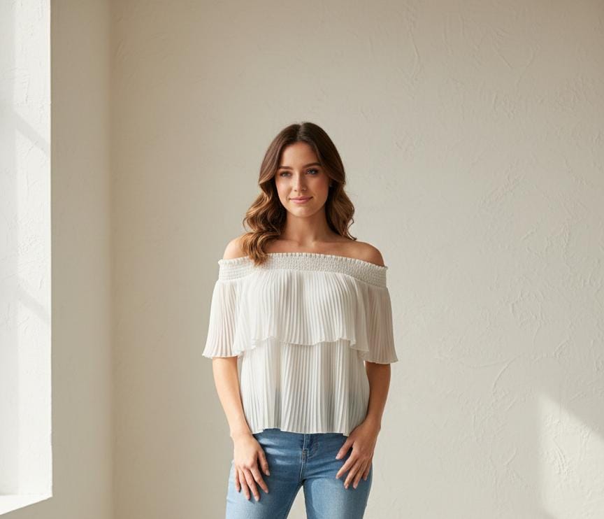 IDEM DITTO BLUSA MUJER BLANCO 10395T