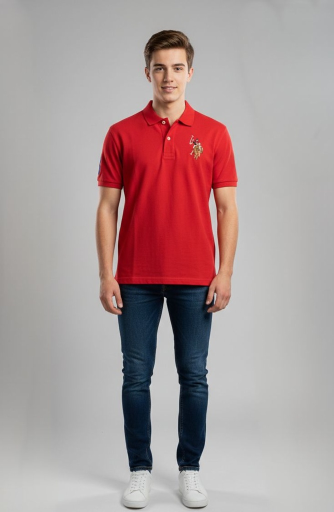 C. CUELLO POLO ASSN. ROJO