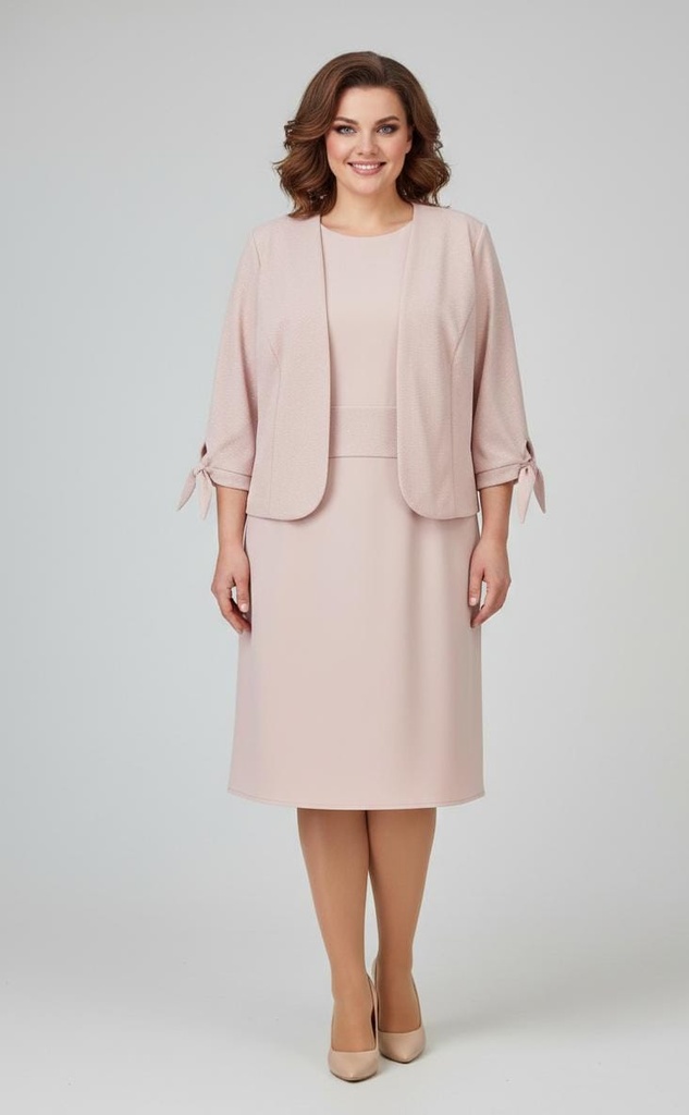 SD CHAQUETA-VESTIDO ROSA V. BRILLANTE