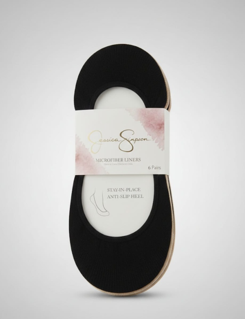 JESSICA PLANTILLERA 6PZS NEGRO-BEIGE