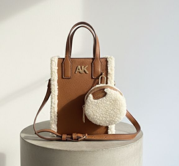 ANNE KLEIN CARTERA CAFE PEQUEÑA