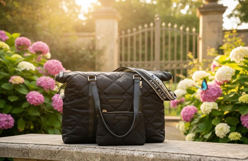 ANNE KLEIN MALETIN NEGRO MUJER