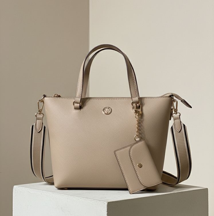 ANNE KLEIN CARTERA BEIGE MUJER