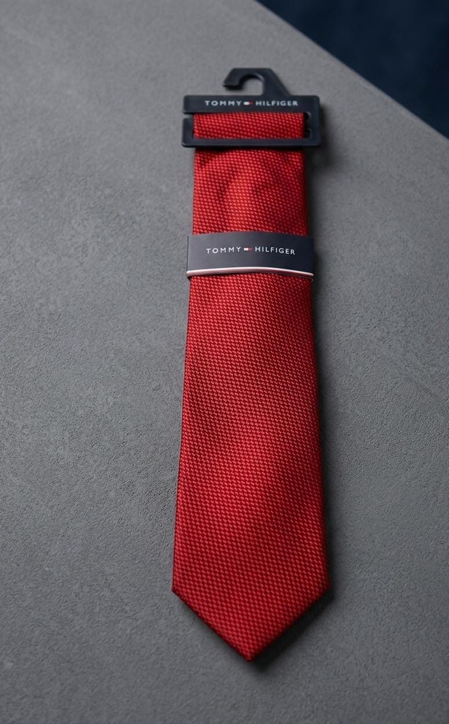 TOMMY CORBATA OCRE HOMBRE