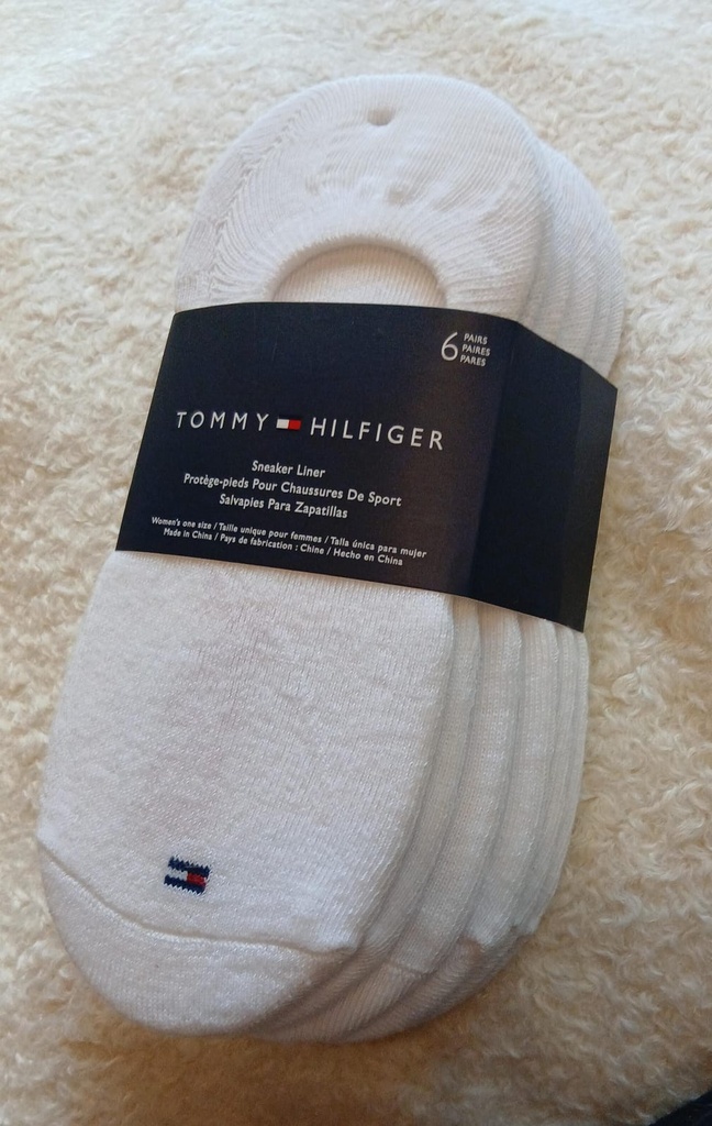TOMMY PLANTILLERAS BLANCAS 6PAR