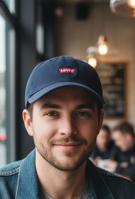 LEVI´S GORRA AZUL MARINO