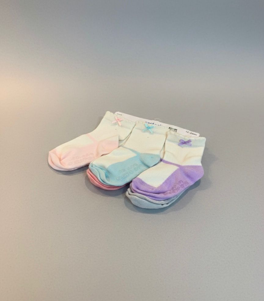 CARTER´S CALCETINES NIÑA CLRS 6pzs