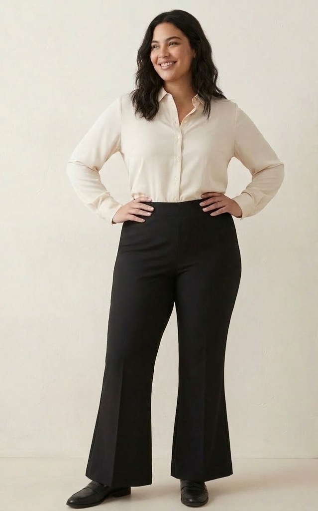 LAILA PANTALON FORMAL NEGRO