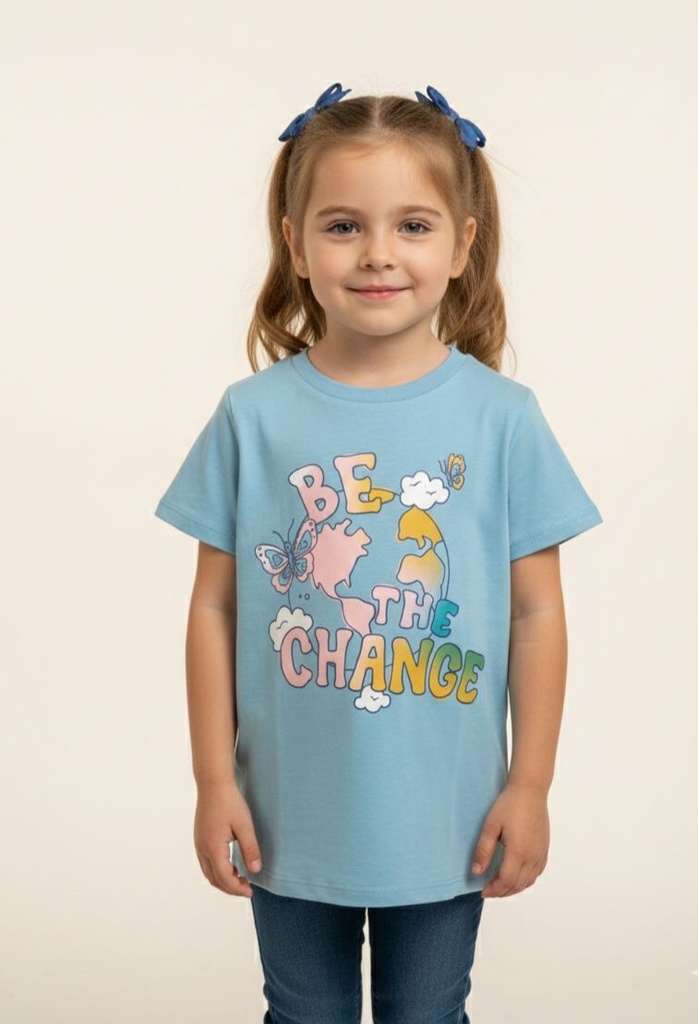 OSHKOSH CAMISETA CELESTE PLANETA