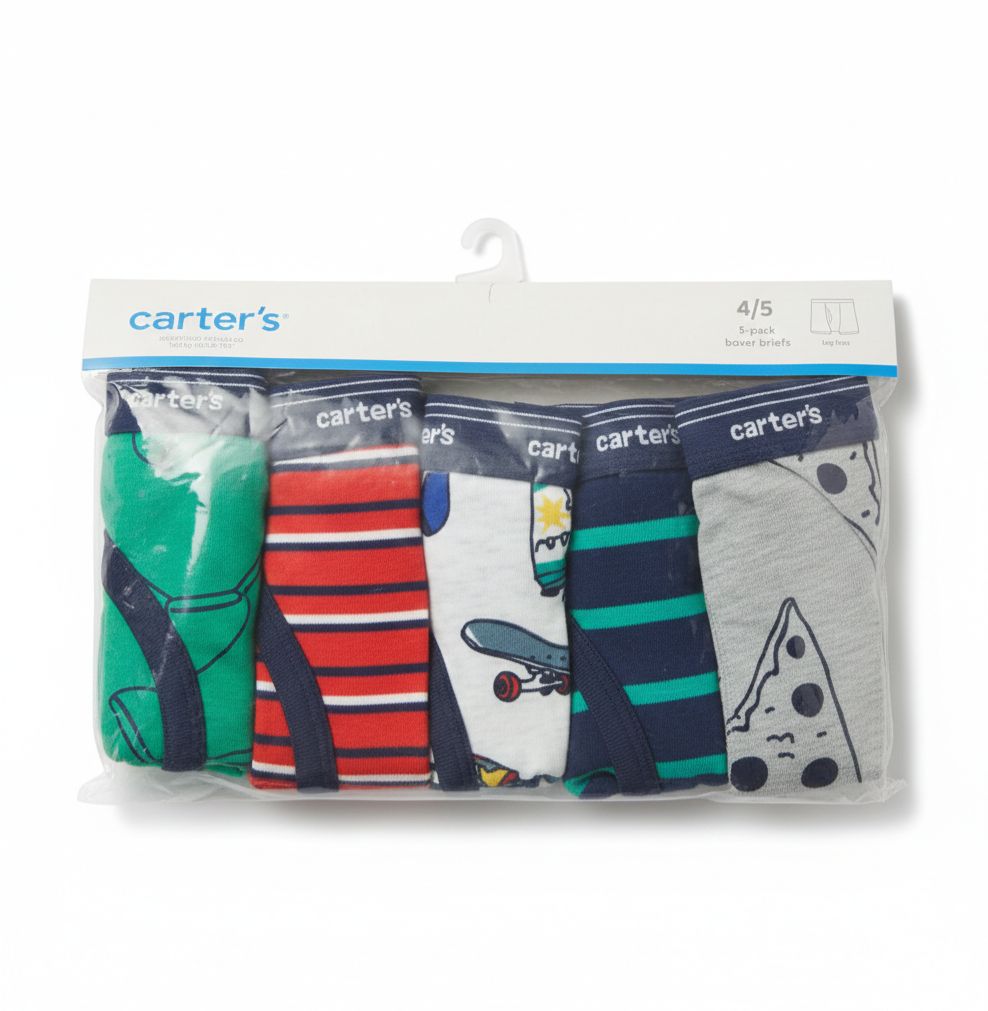 CARTER´S CALZONCILLO NIÑO 5PZS CLRS