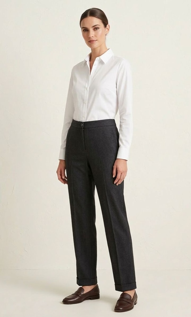 APHRIDITE PANTALON FORMAL NEGRO