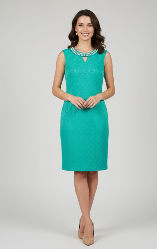 SANDRA DARREN VESTIDO MUJER VERDE