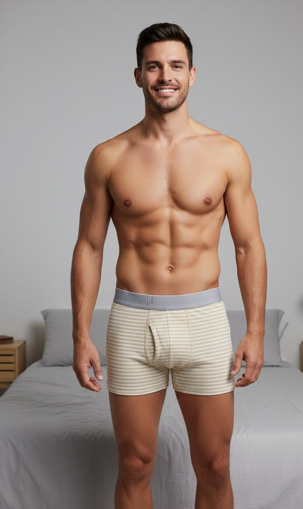 GAP BOXER BEIGE LINEAS BLC HOMBRE