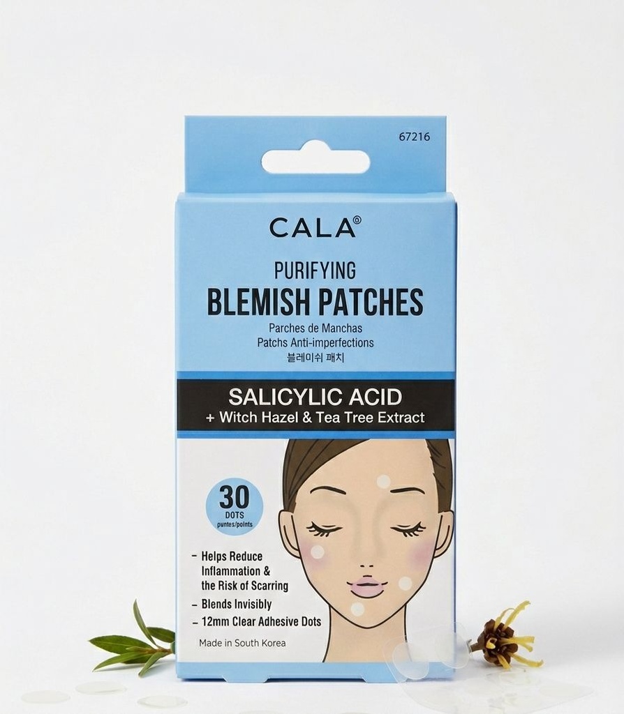 CALA PARCHES P-MANCHAS NEGRO 67216