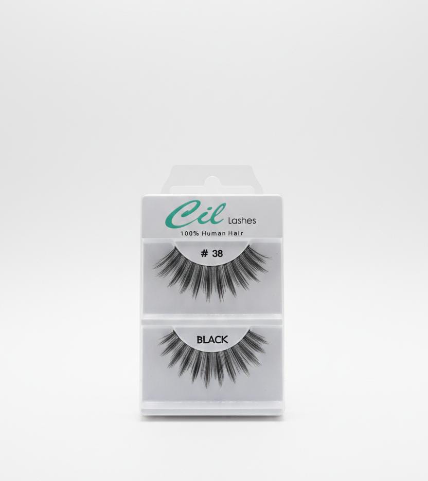 CIL LASHES PESTAÑAS BLACK #38