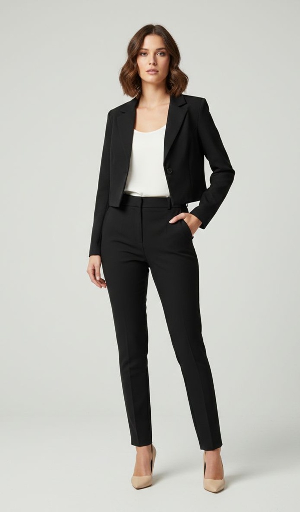 MICHEL BLAZER NEGRO MUJER