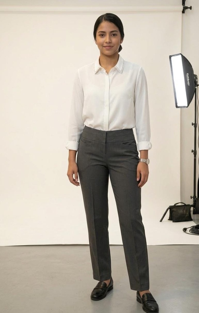 SHARAGANO PANTALON FORMAL GRIS