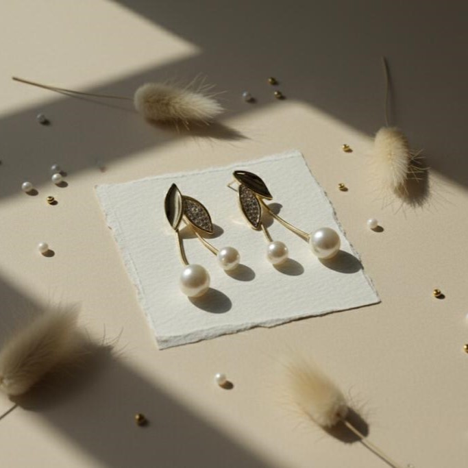 ARETES ENCHAPE DORADO COLGANTE