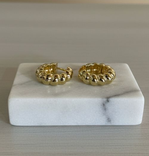 ARGOLLA ENCHAPE DORADO TORNILLO