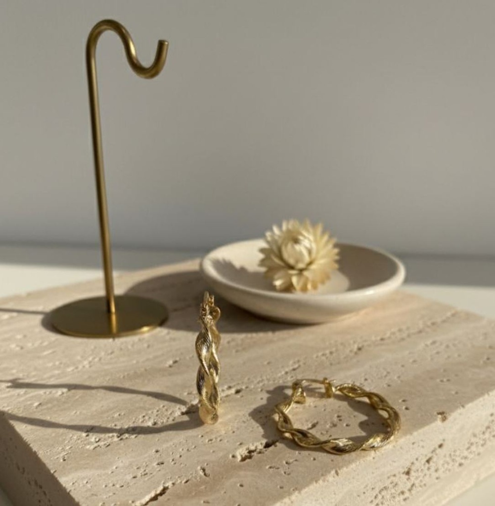 ARETES ARGOLLA ENCHAPE DRD