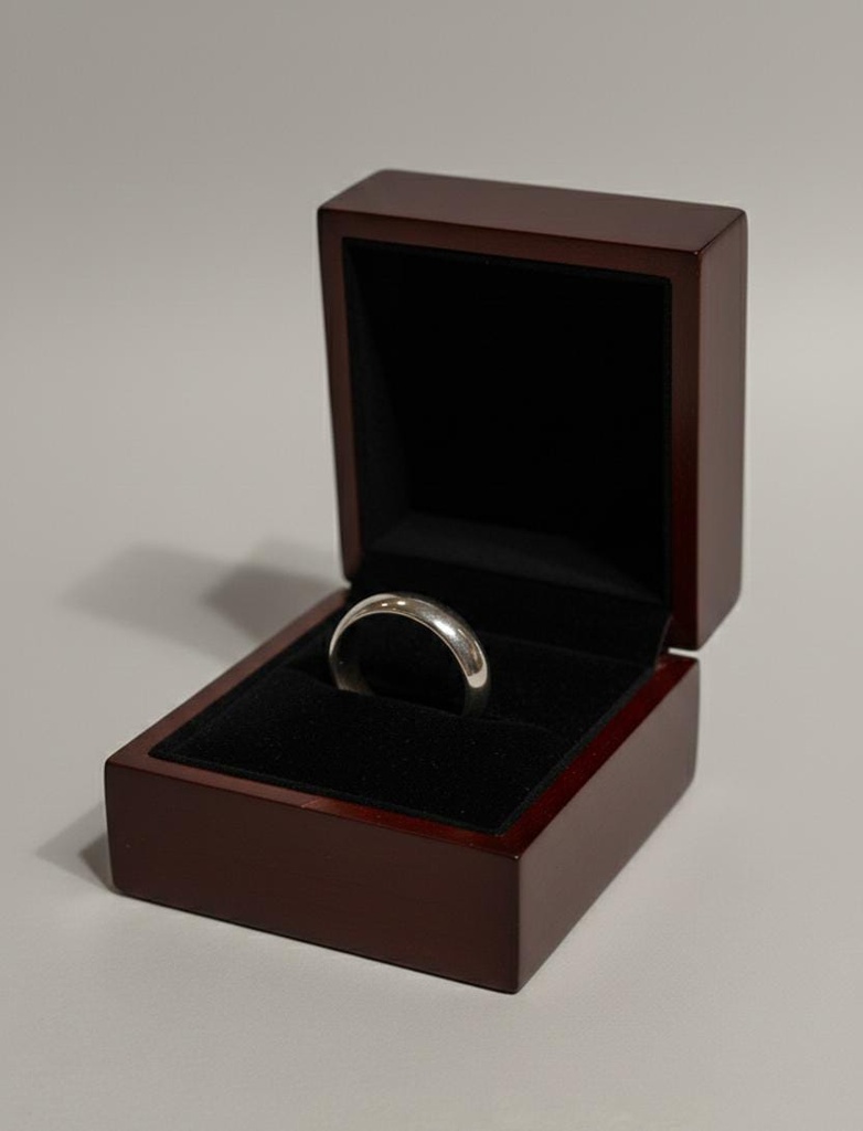 ANILLO PLATA HOMBRE #10