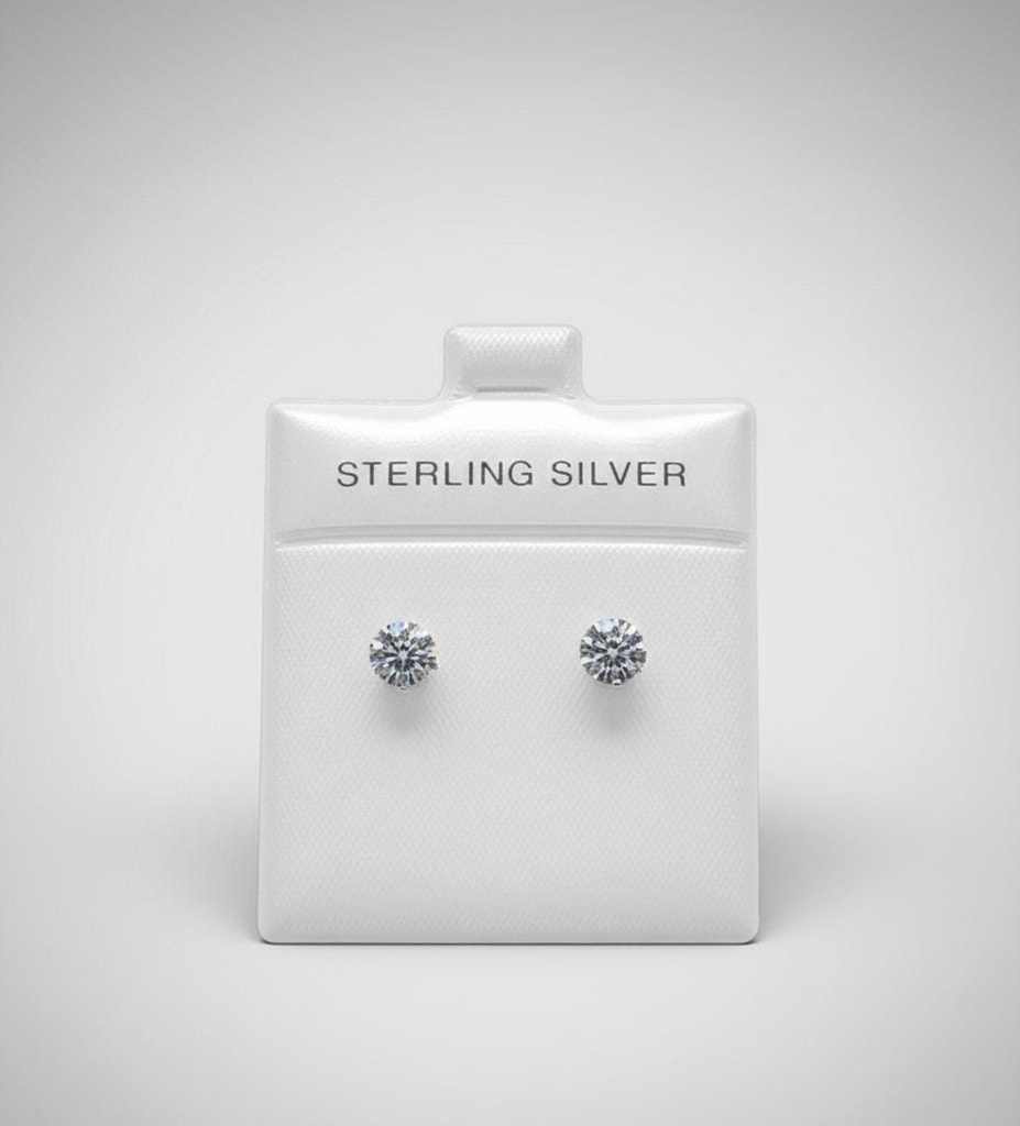 ARETES PLATA BRILLANTE 9.25