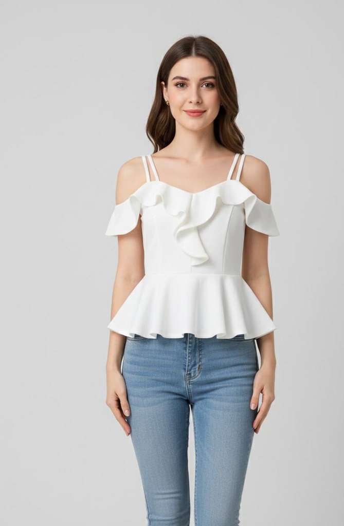 IRIS BLUSA MUJER BLANCO BT01333