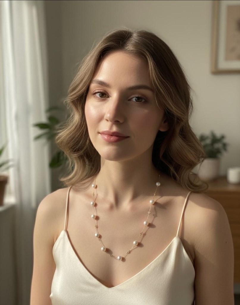 CADENA ENCHAPE DRD PERLAD-BRILLANTE