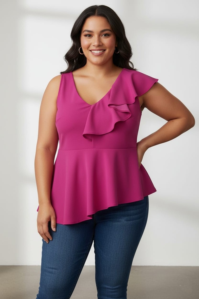 CHECK IT OUT BLUSA MUJER FUCSIA CT6958