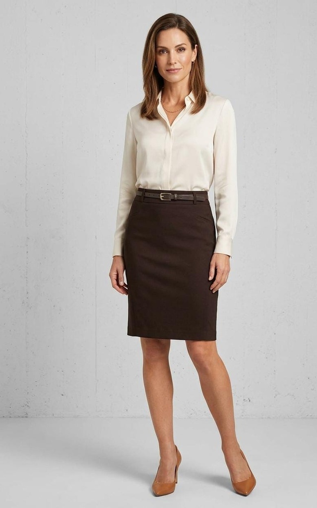 DAZZ FALDA MUJER CAFE D13491